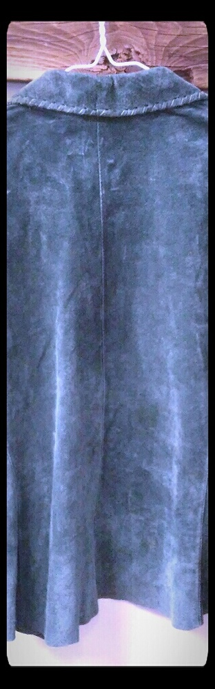 CAbi Green Leather Jacket